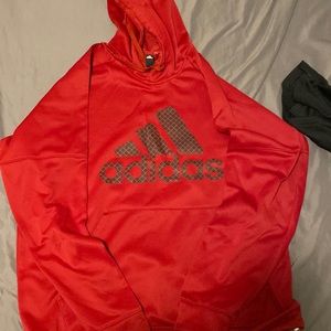 Red Adidas Hoodie